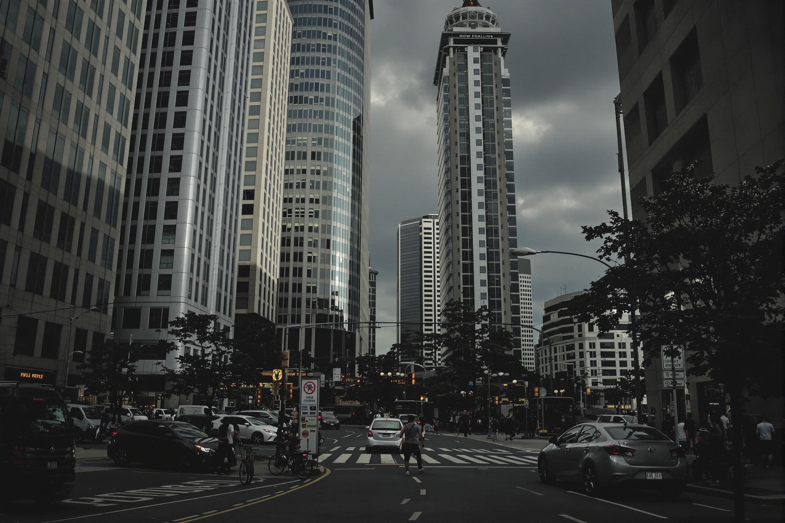 Dynamic Urban Street Scene