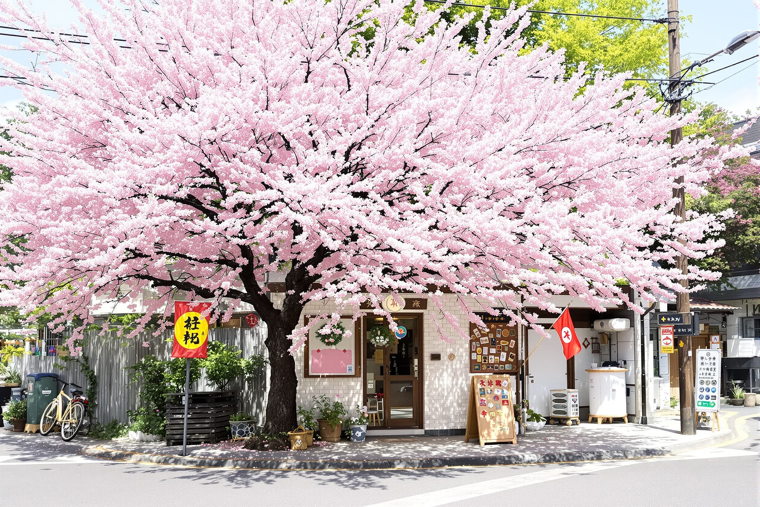 Charming Spring Street Corner