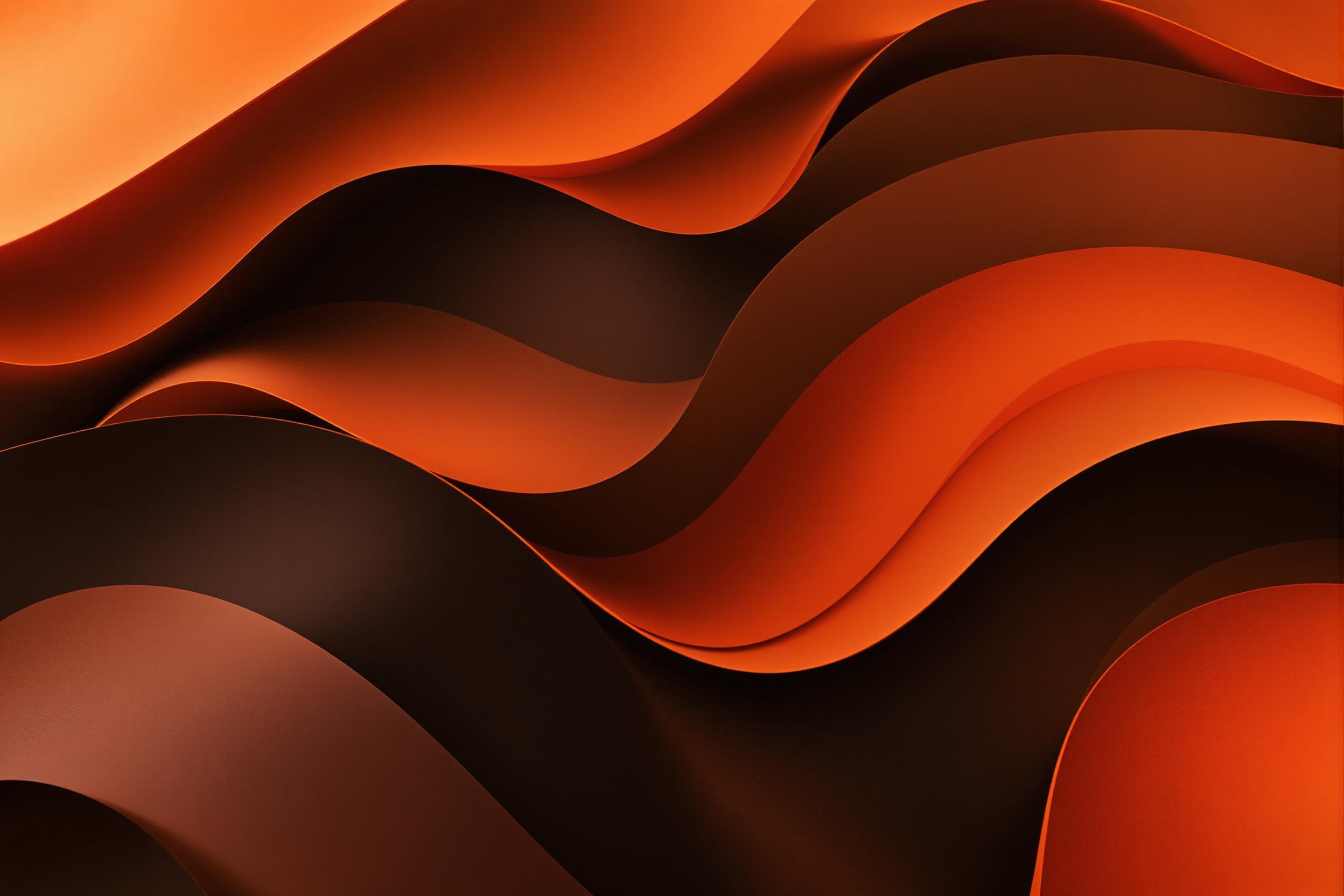 Flowing Layers of Warm Elegance