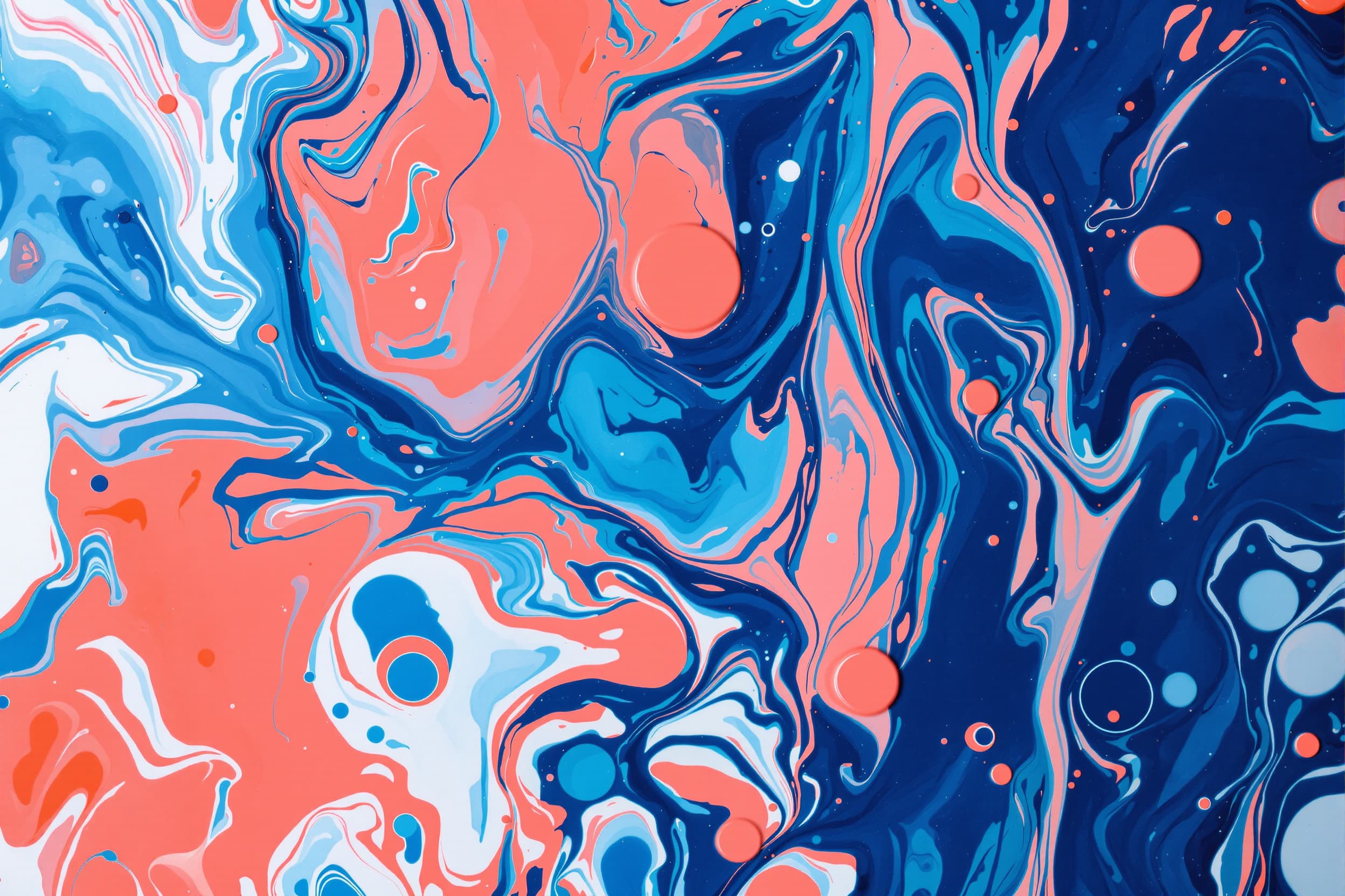 Energetic Abstract Fluid Art
