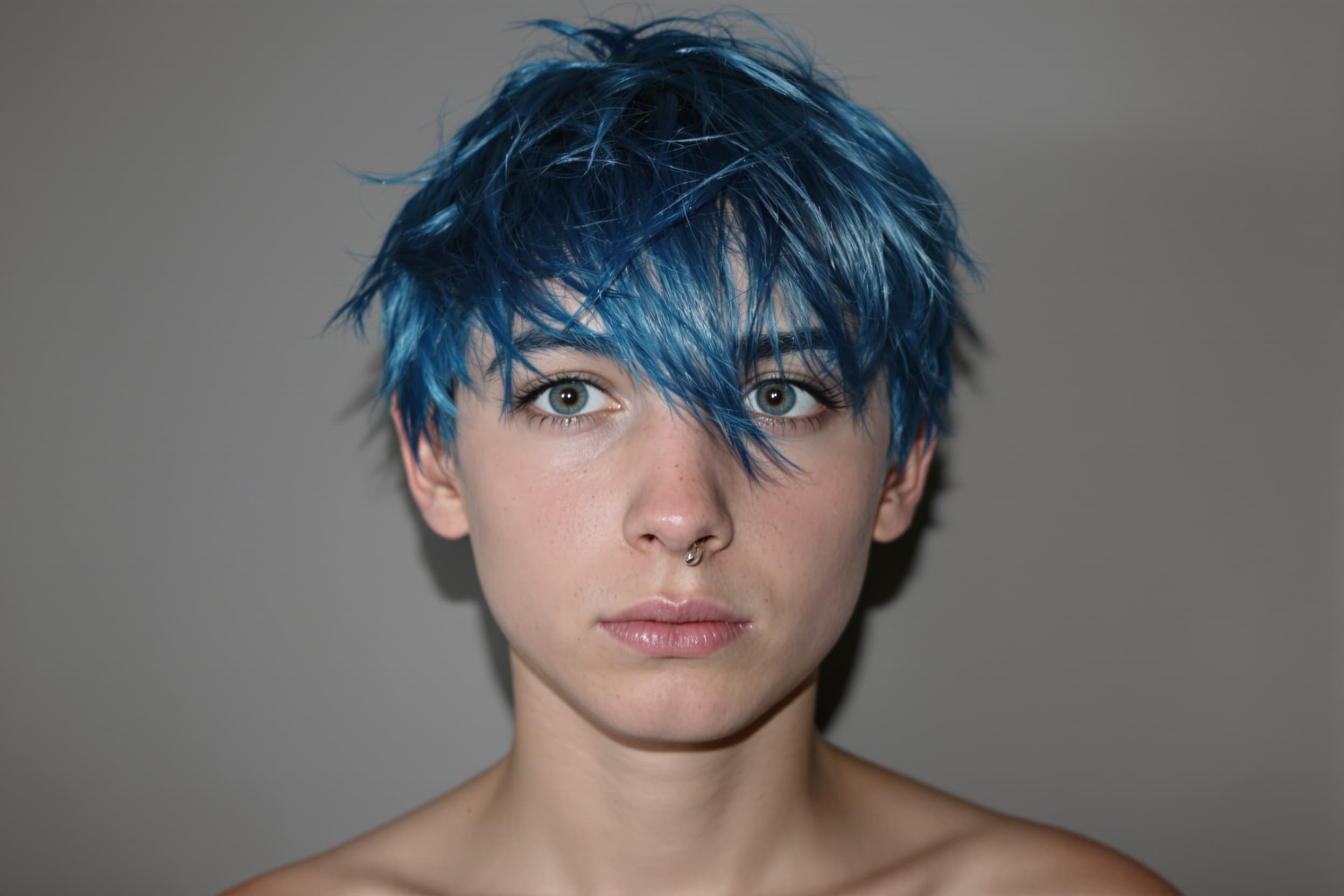 Contemplative Portrait of a Young Person