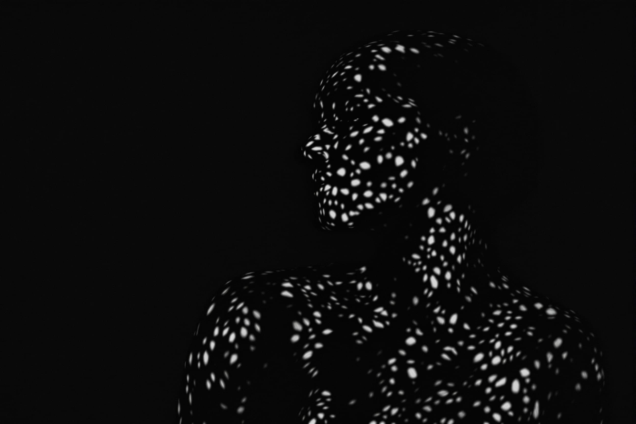 Mysterious Monochrome Profile