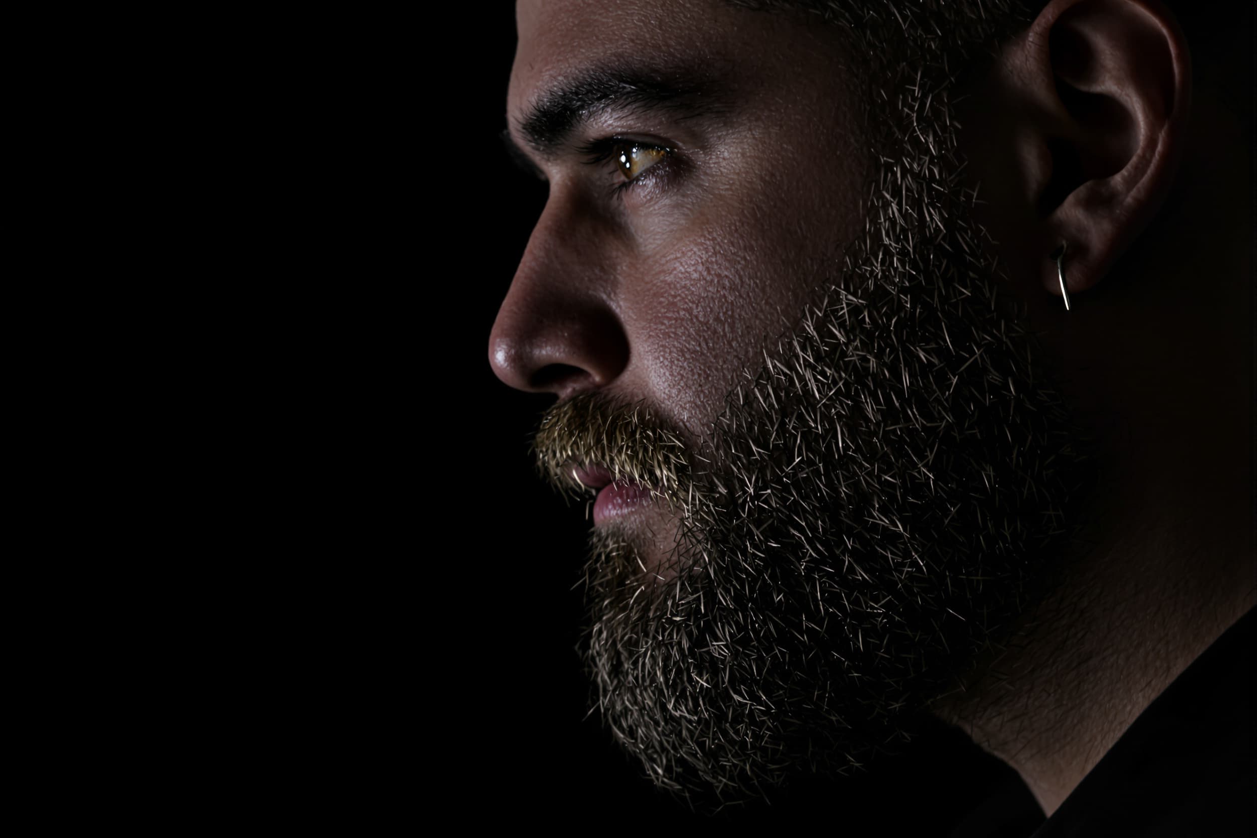 Dramatic Beard Portrait