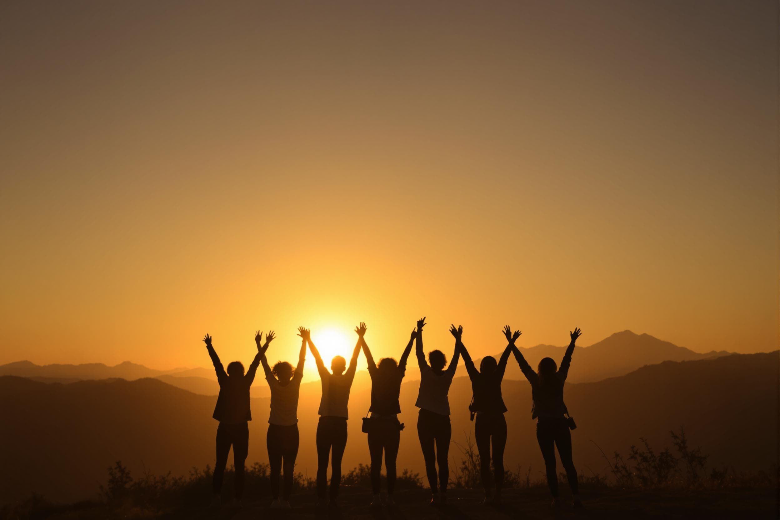 Sunset Silhouettes in Celebration