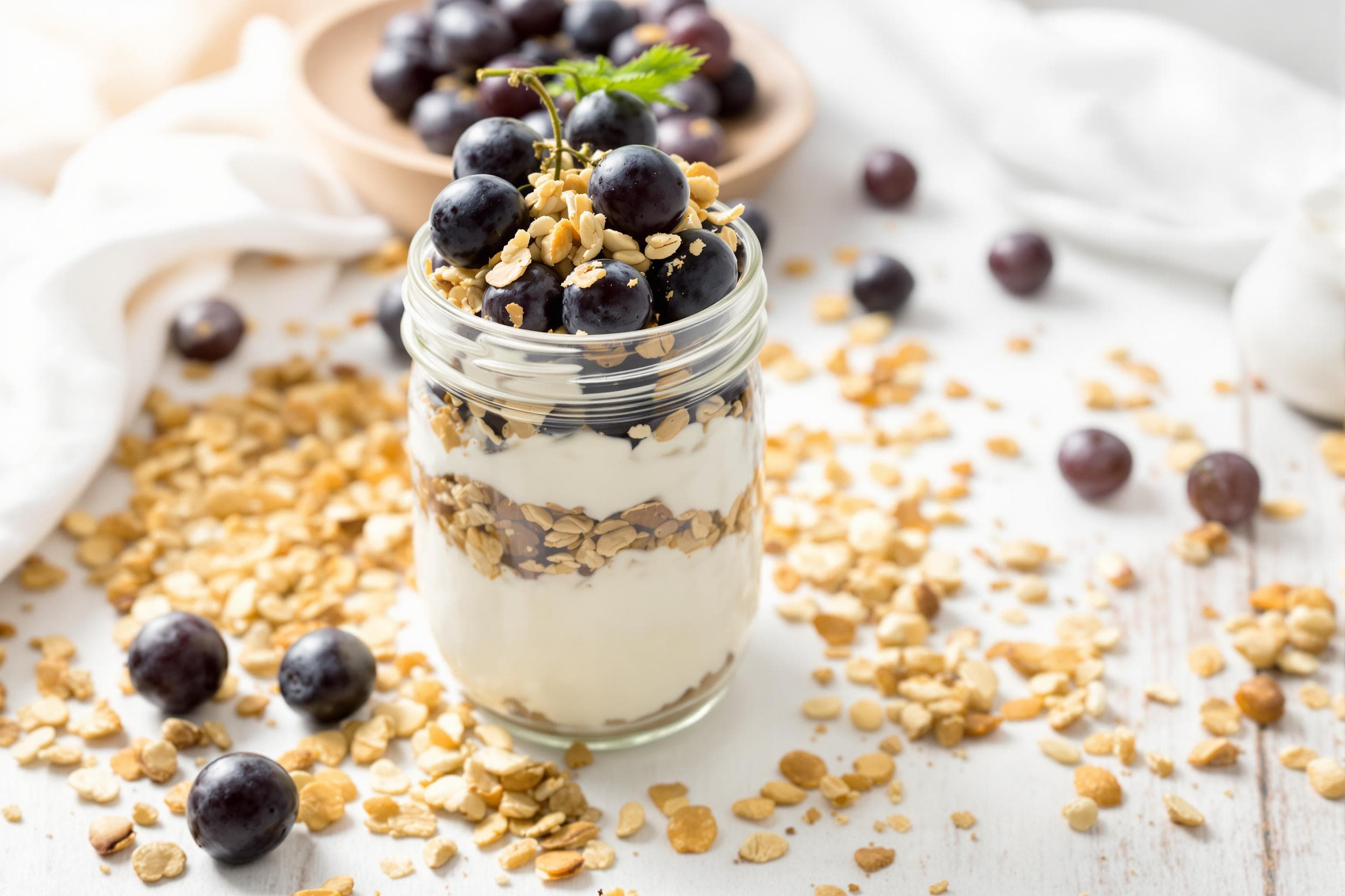 Wholesome Breakfast Parfait Delight