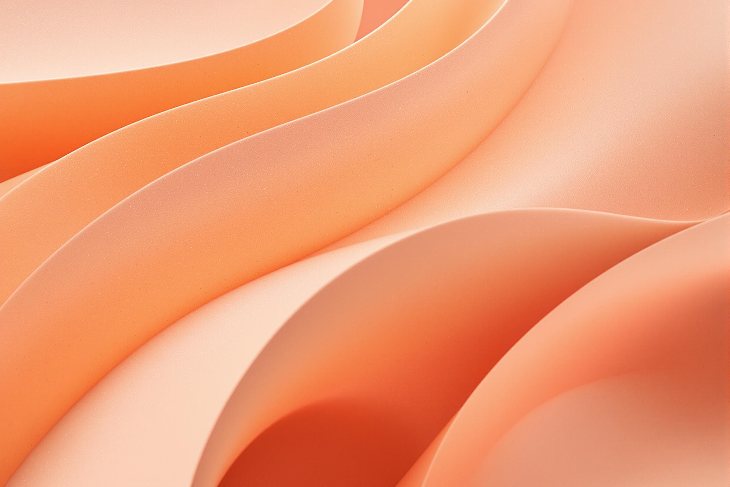 Elegant Curved Abstract in Warm Tones