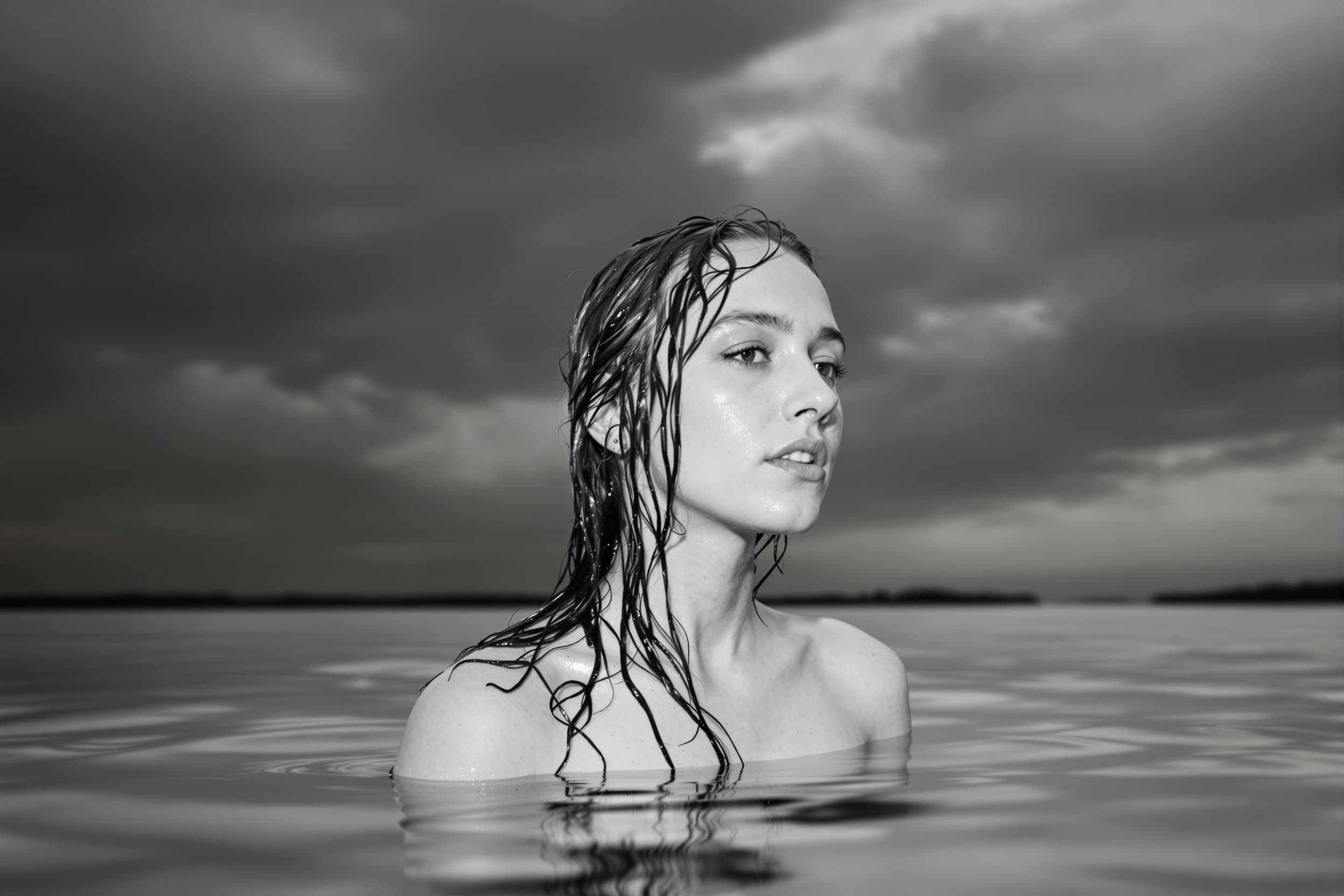 Serene Reflection in Water