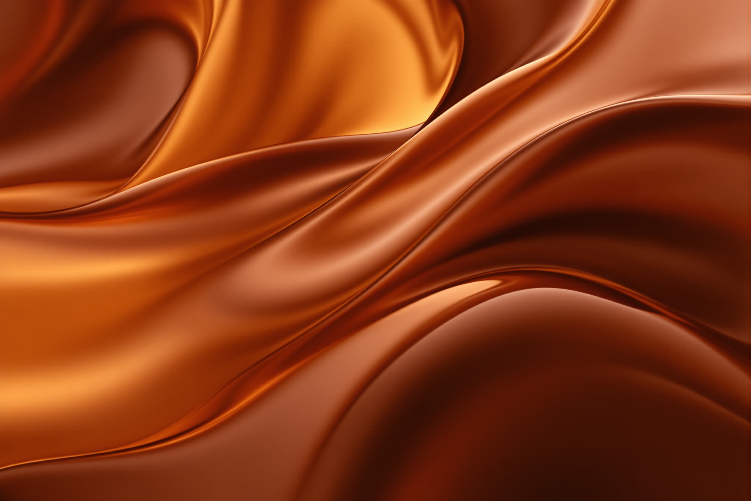 Elegant Amber Curves