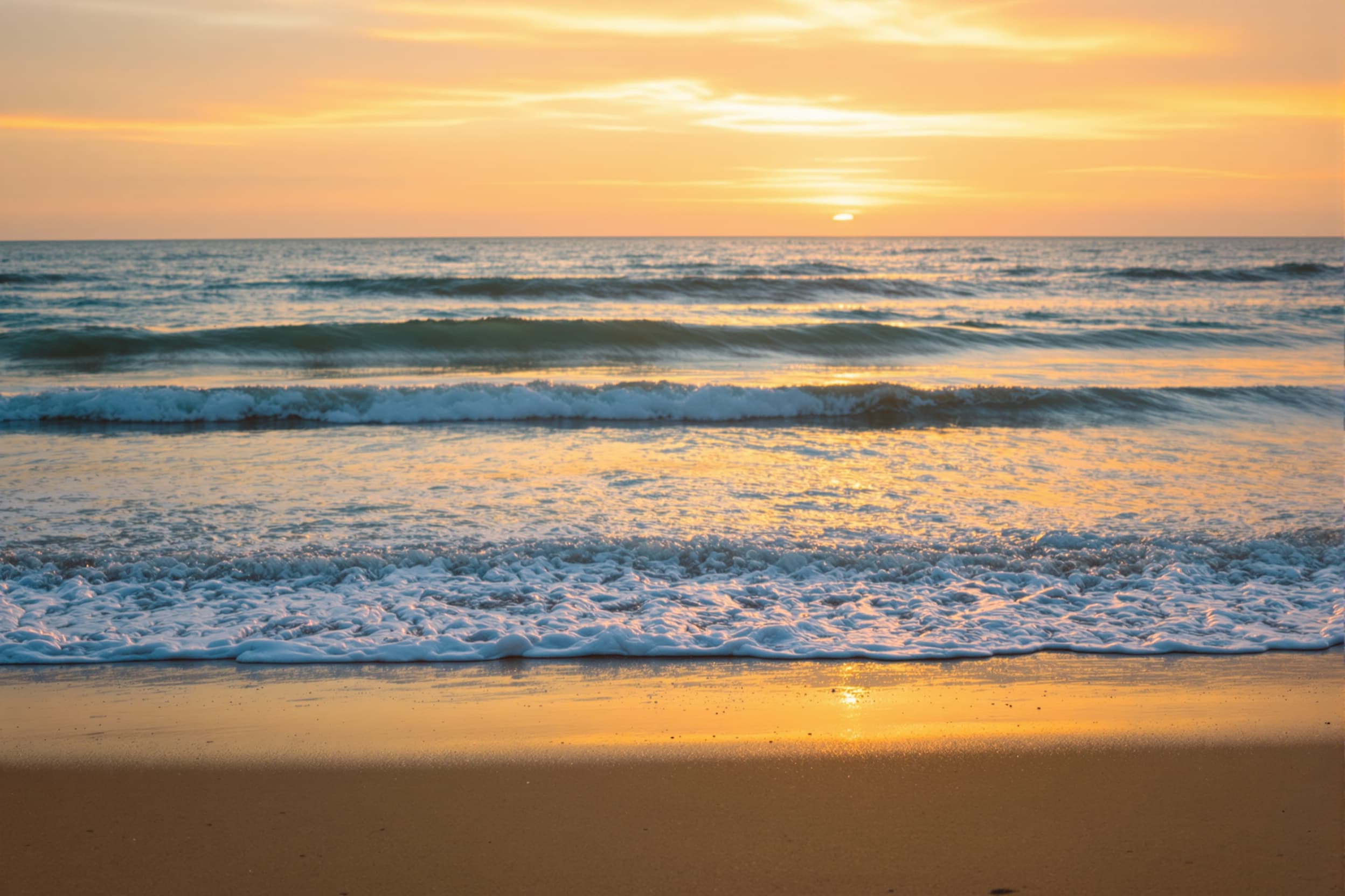 Tranquil Ocean Sunset