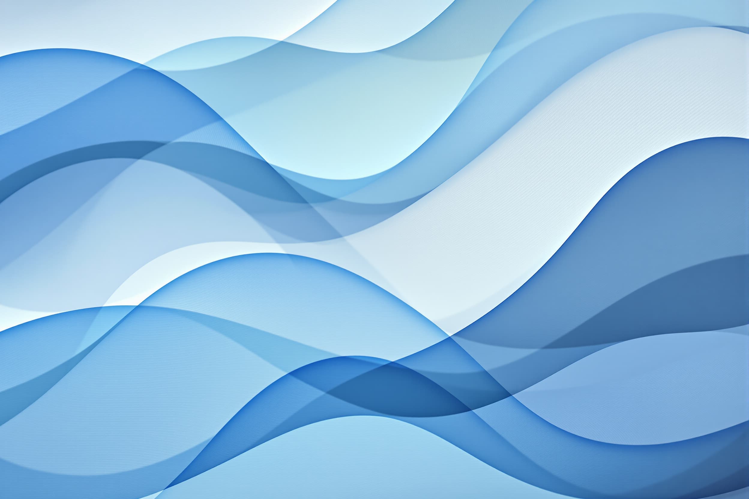 Ethereal Blue Waveforms